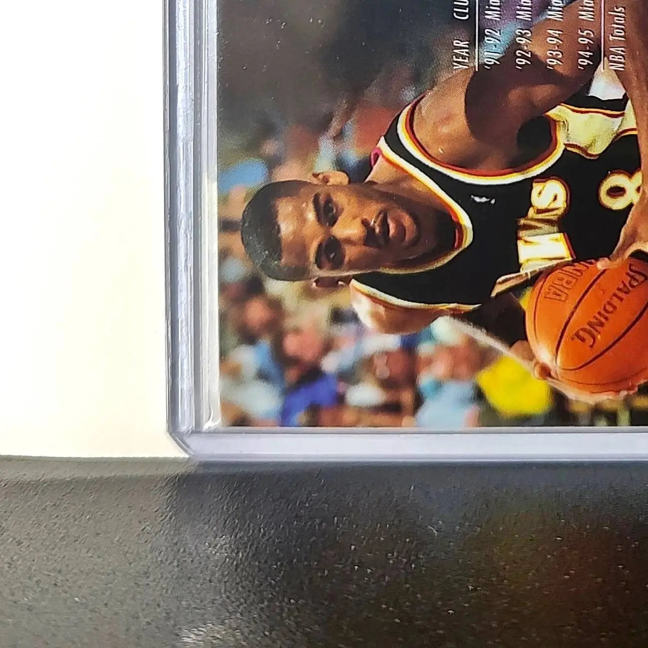 Steve Smith 1995-96 Flair NBA #4 Card Atlanta Hawks