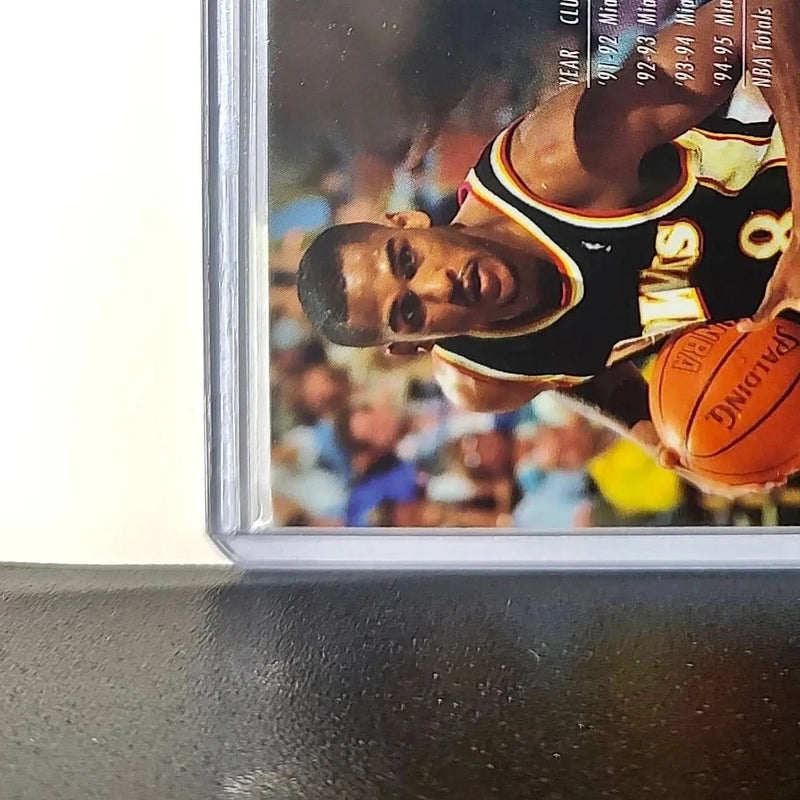 Steve Smith 1995-96 Flair NBA #4 Card Atlanta Hawks