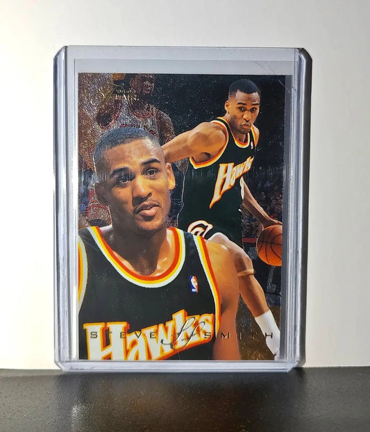 Steve Smith 1995-96 Flair NBA #4 Card Atlanta Hawks - Basketball Card Single