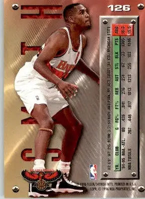 Steve Smith - 1995-96 Metal - #126 - Basketball - Basketball Card Single