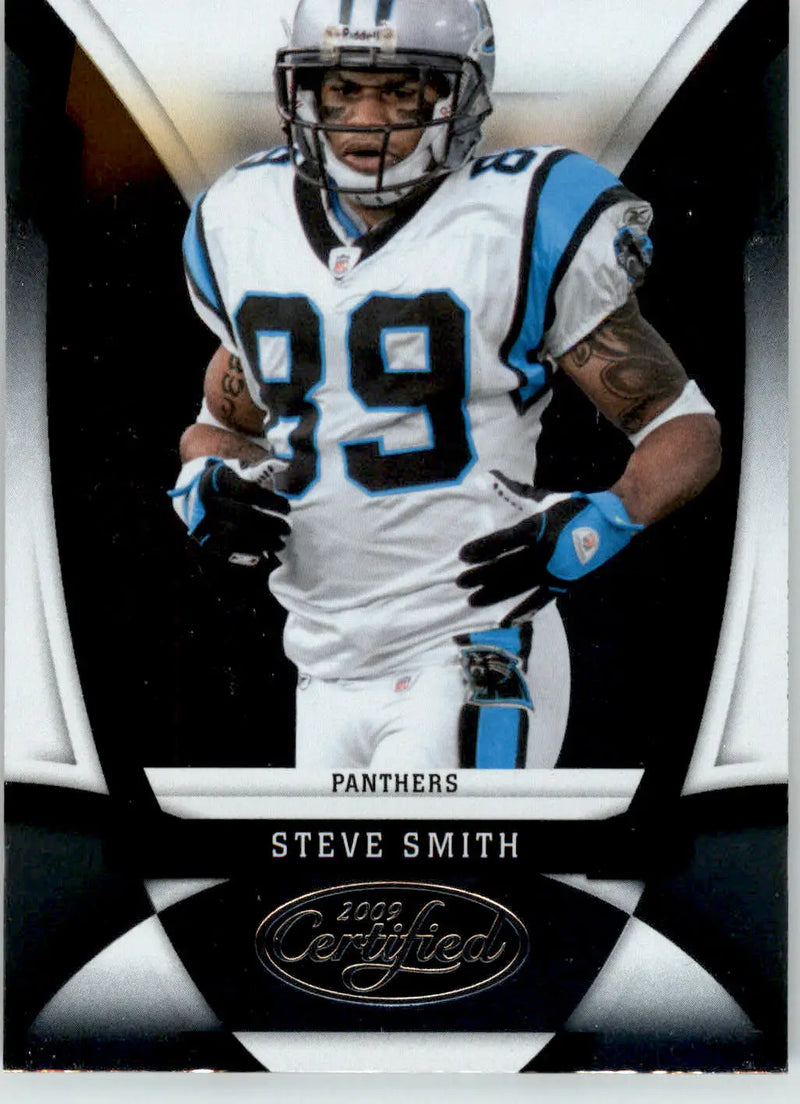 Steve Smith - 2009 Donruss Certified - #21 - Football - Football Card Single