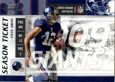 Steve Smith - 2009 Playoff Contenders - #66 - Football - Football Card Single