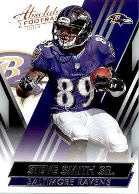 Steve Smith Sr. - 2014 Panini Absolute - #4 - Retail Football - Football Card Single