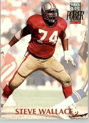 Steve Wallace - 1992 Pro Set Power - #174 - Football - Football Card Single