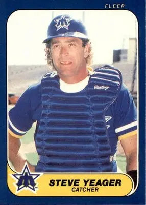 Steve Yeager - 1986 Fleer Update - #U-131 - Baseball - Baseball Card Single