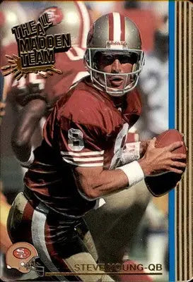 Steve Young - 1992 Action Packed All-Madden - #24 - Football - Football Card Single