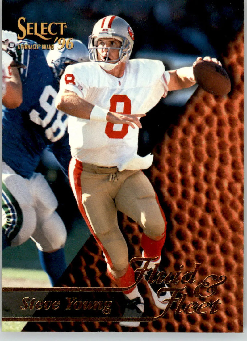 Steve Young - 1996 Select - #184 - Football - Football Card Single