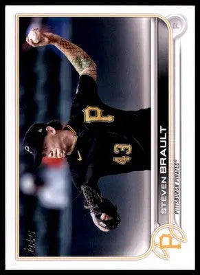 Steven Brault 2022 Topps #307 Pittsburgh Pirates - Baseball Card Single