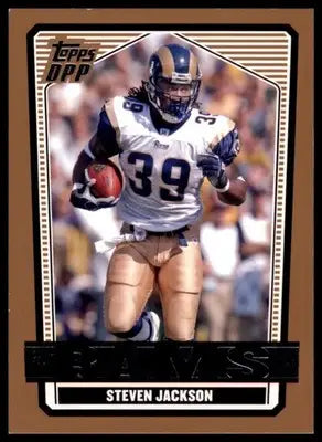 Steven Jackson 2007 Topps Draft Picks & Prospects #44 St. Louis Rams