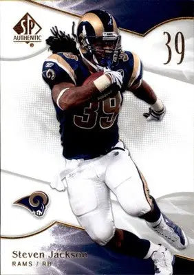 Steven Jackson - 2009 SP Authentic - #39 - Football - Football Card Single