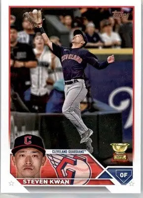 Steven Kwan - 2023 Topps - #116 - Baseball - Baseball Card Single