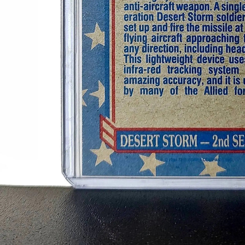 Stinger Missile 1991 Topps Desert Storm #89 Card