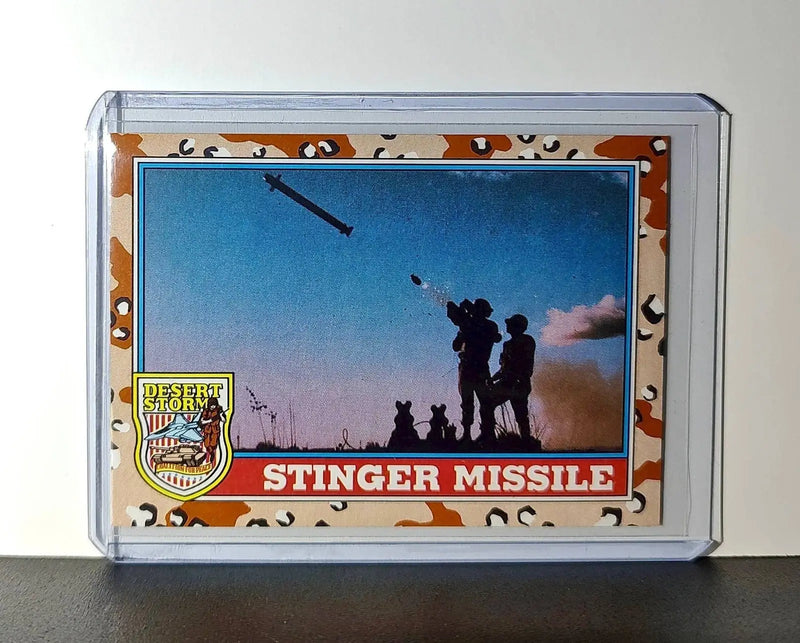 Stinger Missile 1991 Topps Desert Storm #89 Card