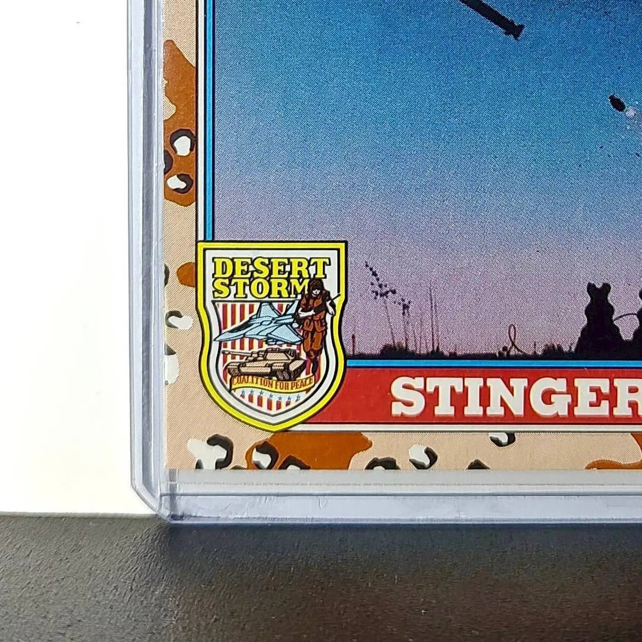 Stinger Missile 1991 Topps Desert Storm #89 Card