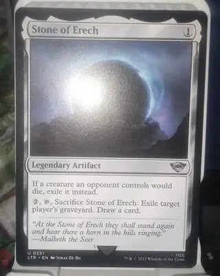 Stone of Erech - (LTR) The Lord of the Rings: Tales of Middle Earth Reg MTG NM - Magic Card Single