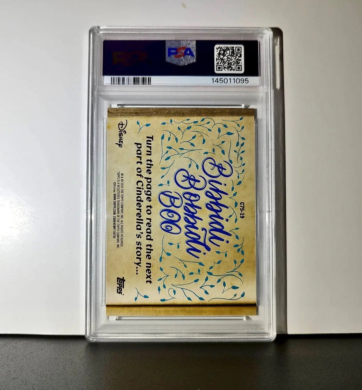 Stop that coach! Close gates! 2025 Topps Disney #C75-19 PSA 10 - Non-Sports Card Single