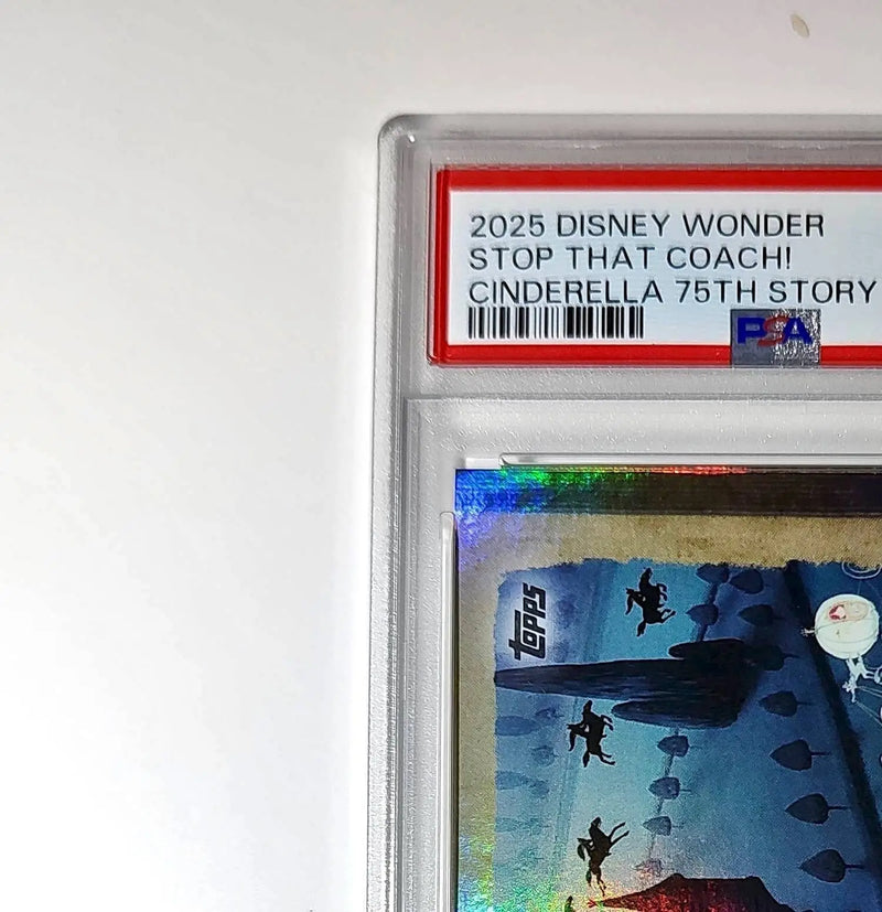 Stop that coach! Close gates! 2025 Topps Disney #C75-19 PSA 10 - Non-Sports Card Single