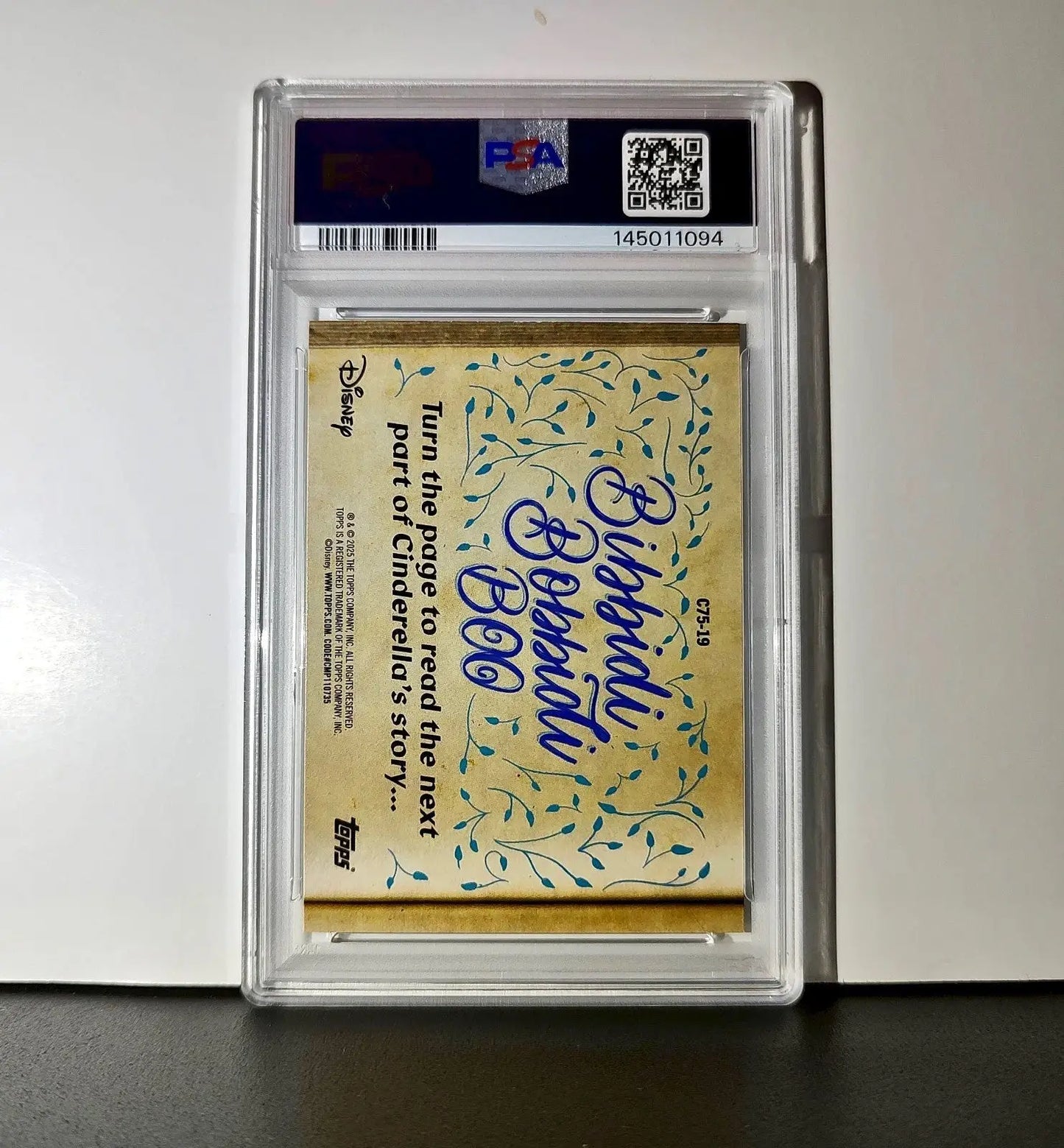 Stop that coach! Close gates! 2025 Topps Disney #C75-19 PSA 9 - Non-Sports Card Single