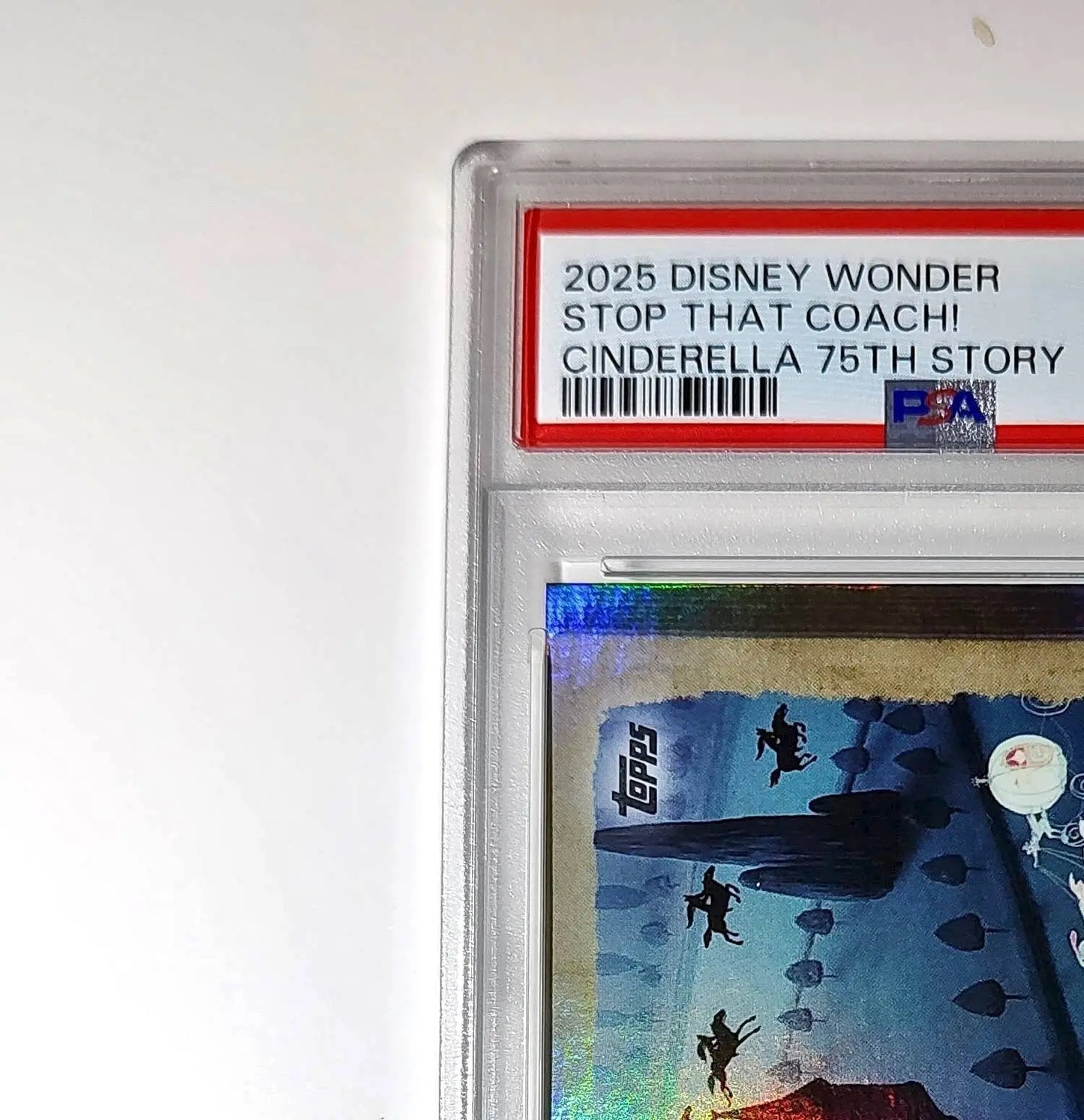 Stop that coach! Close gates! 2025 Topps Disney #C75-19 PSA 9 - Non-Sports Card Single