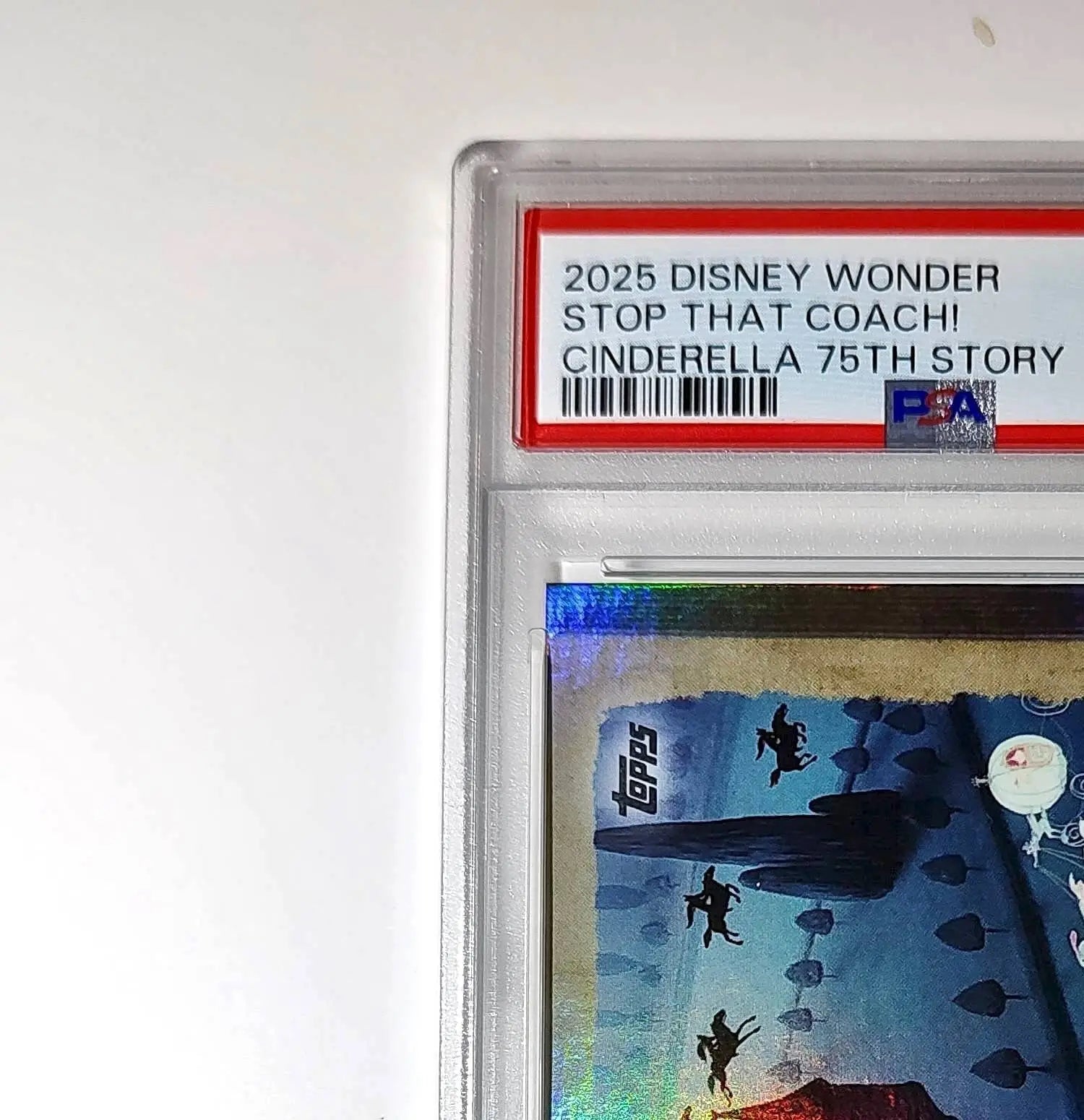 Stop that coach! Close gates! 2025 Topps Disney #C75-19 PSA 9 - Non-Sports Card Single