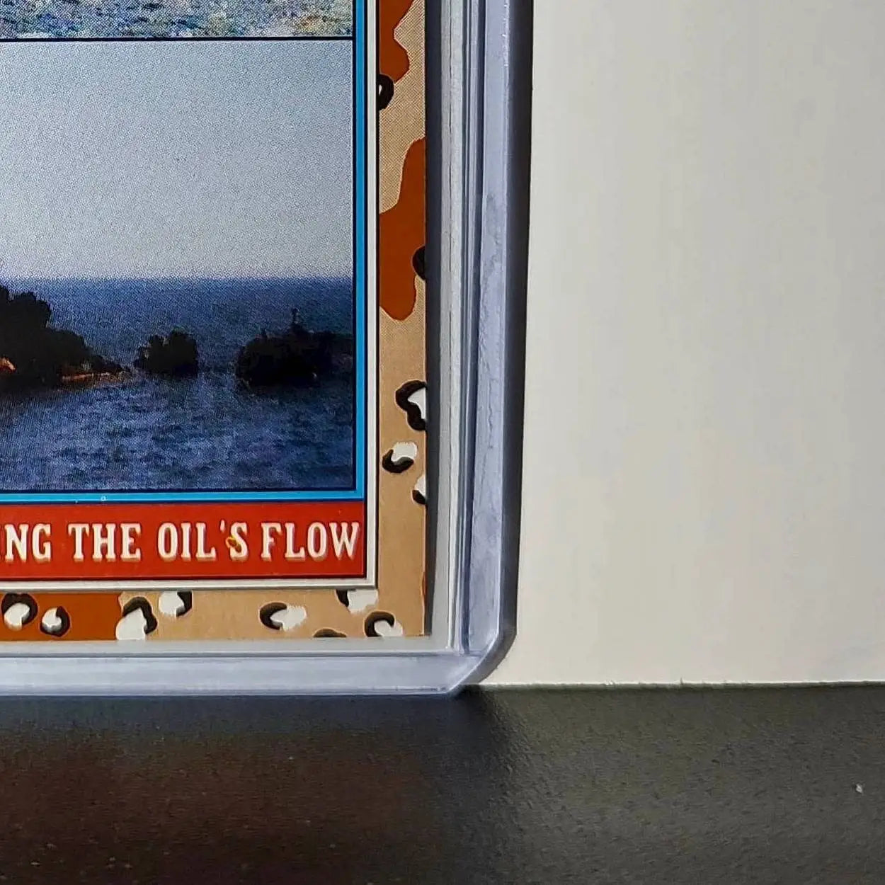 Stopping the Oil’s Flow 1991 Topps Desert Storm #170 Card