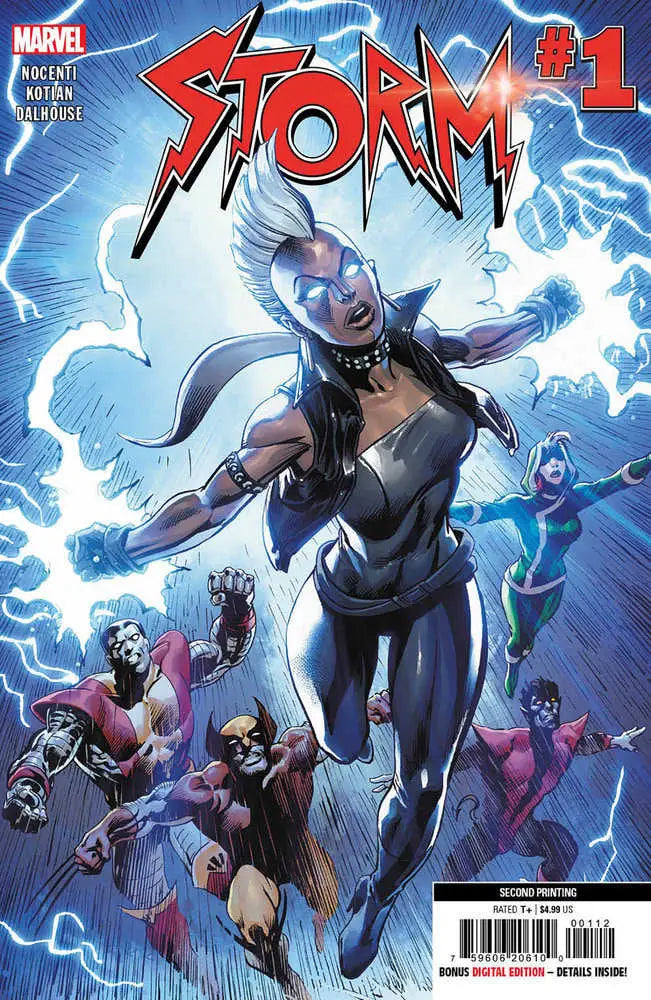 Storm 1 Alan Davis 2nd Print Variant - Back Issues