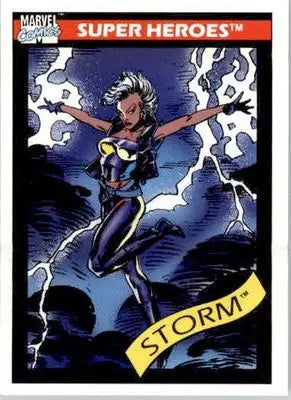 Storm - 1990 Impel Marvel Universe - #48 - Non_sport - Non-Sports Card Single