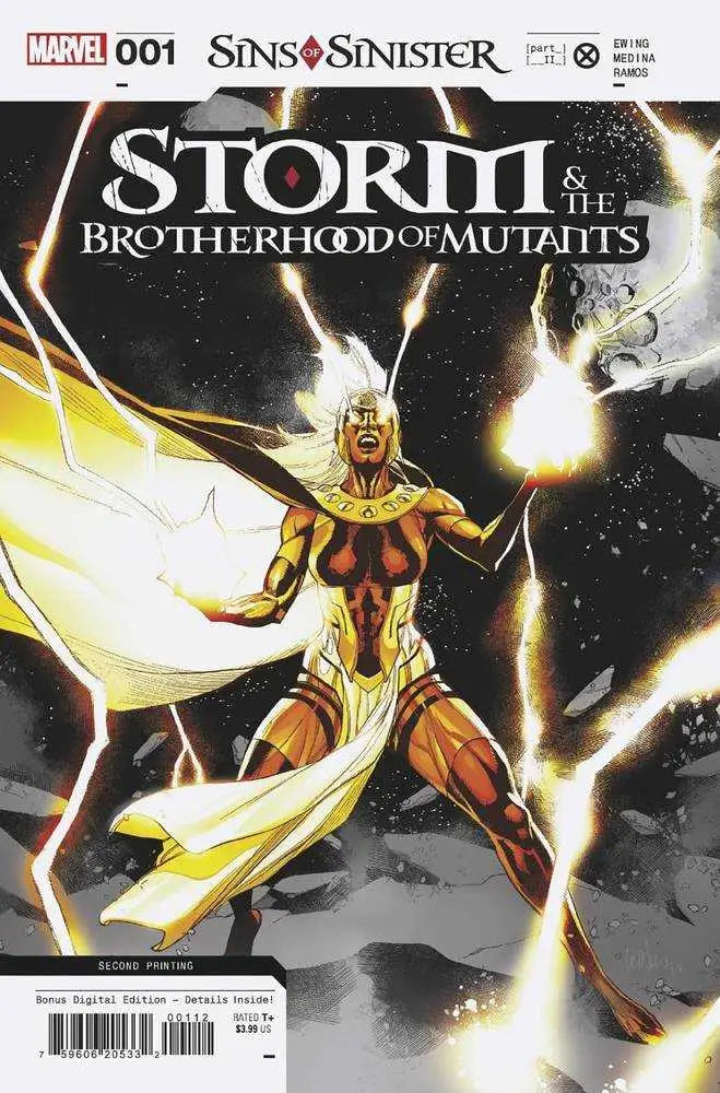 Storm and the Brotherhood of Mutants #1 2ND Printing Leinil Yu Variant - Back Issues