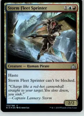 Storm Fleet Sprinter - Rivals of Ixalan - 172 - NM Magic: The Gathering - Magic Card Single