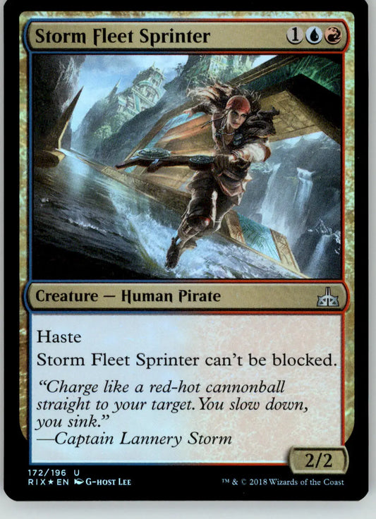 Storm Fleet Sprinter - Rivals of Ixalan - 172 - NM Magic: The Gathering - Magic Card Single