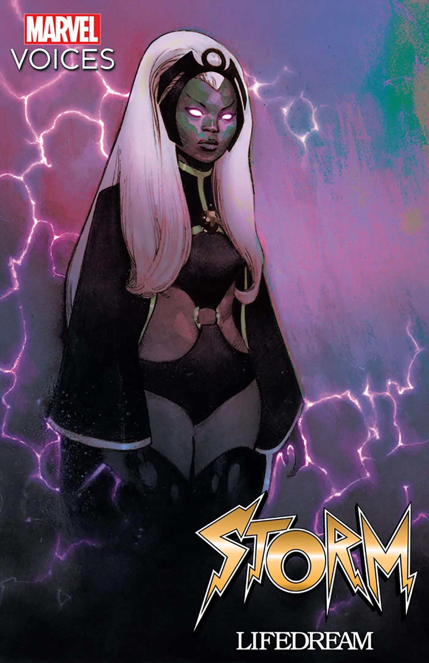 Storm comic book cover featuring Storm Lifedream #1 Olivier Coipel Variant with black creative teams