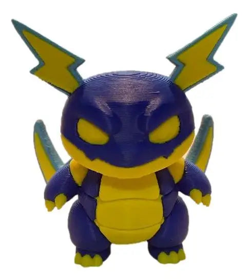 Stormspark Pocket Guardian Electric Dragon Articulated Fantasy Creature 3D