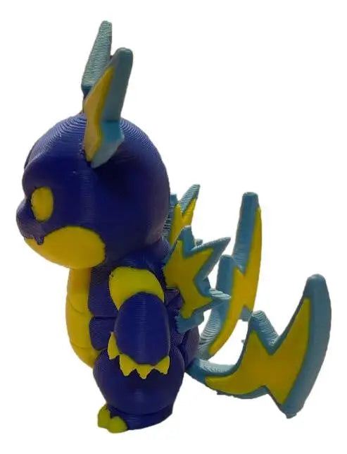 Stormspark Pocket Guardian Electric Dragon Articulated Fantasy Creature 3D