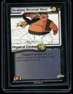 Straining Reversal Move #37 Dragon Ball Z Collectible Card Game - Non-Sports Card Single