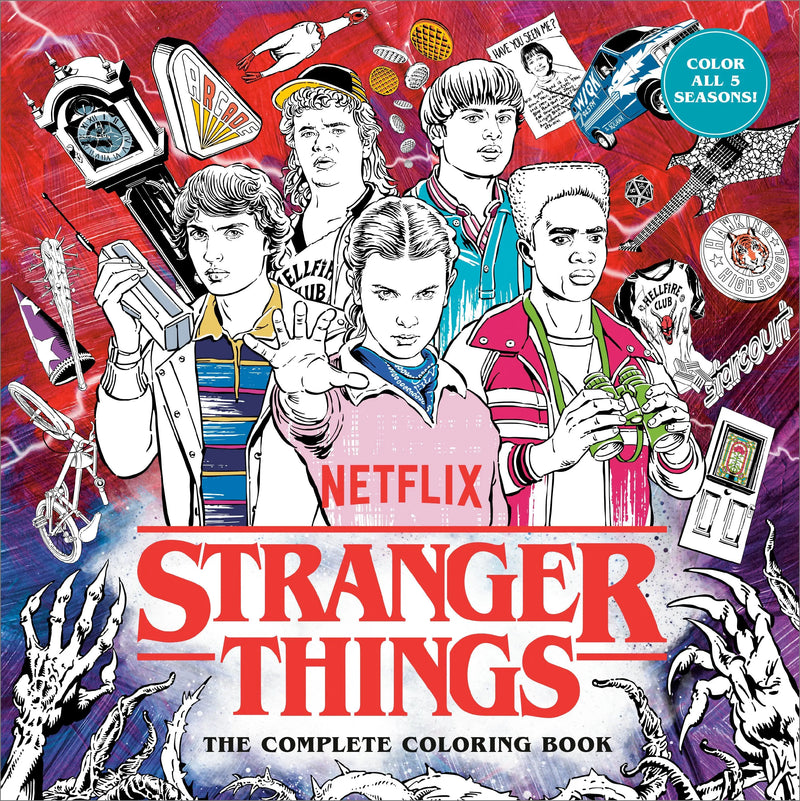Stranger Things: The Complete Coloring Book (Color All Five Seasons!) - Entertainment Memorabilia