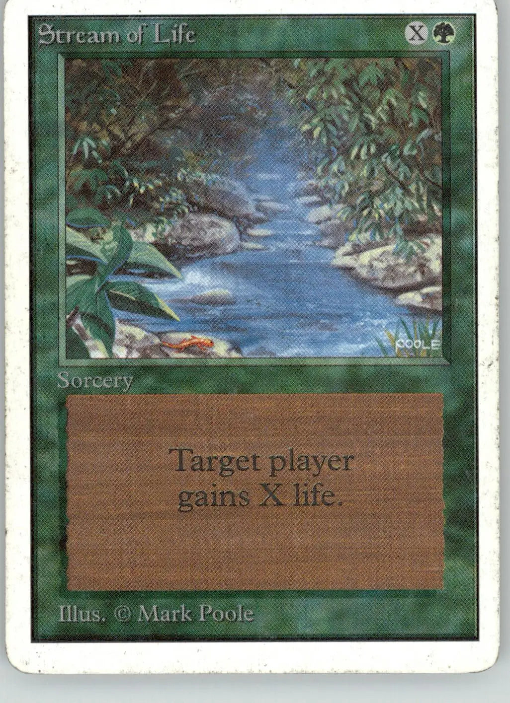 Stream of Life - Unlimited Edition - MP Magic: The Gathering - Magic Card Single
