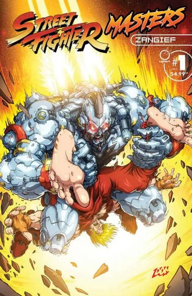 Street Fighter Masters Zangief #1 (One Shot) Cover C Inc 1:5 Don Figueroa Variant - Comic Book