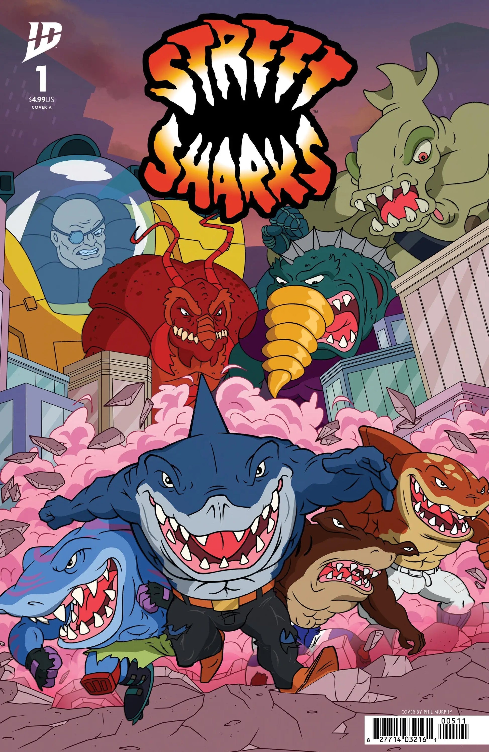 Street Sharks #1 Cover A (Murphy) - Back Issues