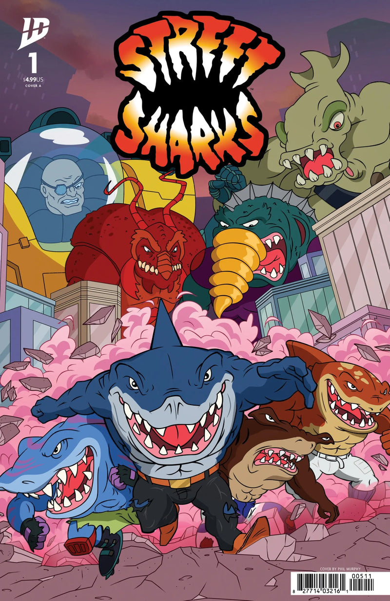 Street Sharks #1 Cover A (Murphy) - Back Issues