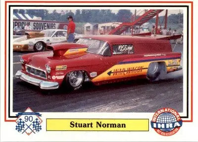 Stuart Norman - 1990 Checkered Flag IHRA - #19 - Racing - Racing Card Single