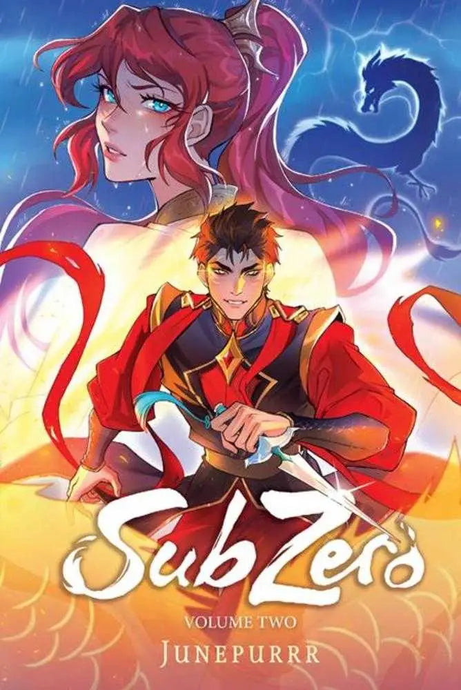 Sub Zero Book Cover featuring Crimson Dragon artwork from Subzero TP Volume 02