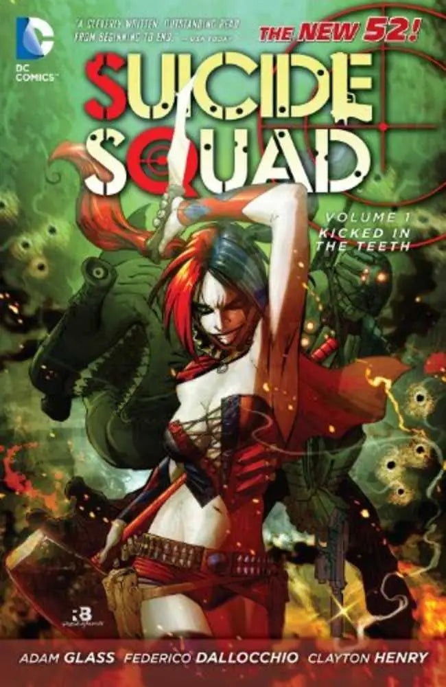 Suicide Squad comic book cover for Suicide Squad TPB Volume 01 Kicked In The Teeth