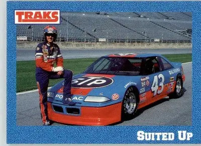 Suited Up - 1991 Traks Richard Petty - #37 - Racing - Racing Card Single