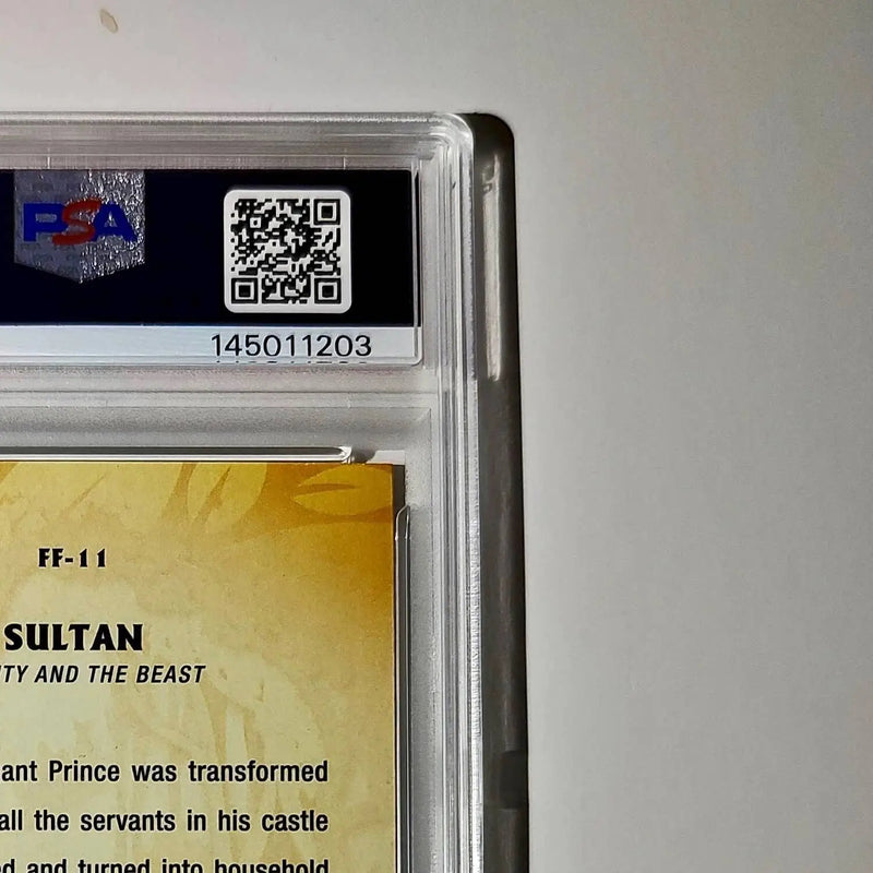 Sultan 2025 Topps Disney #FF-11 Furry Friends Card Beauty and the Beast PSA 10 - Non-Sports Card Single