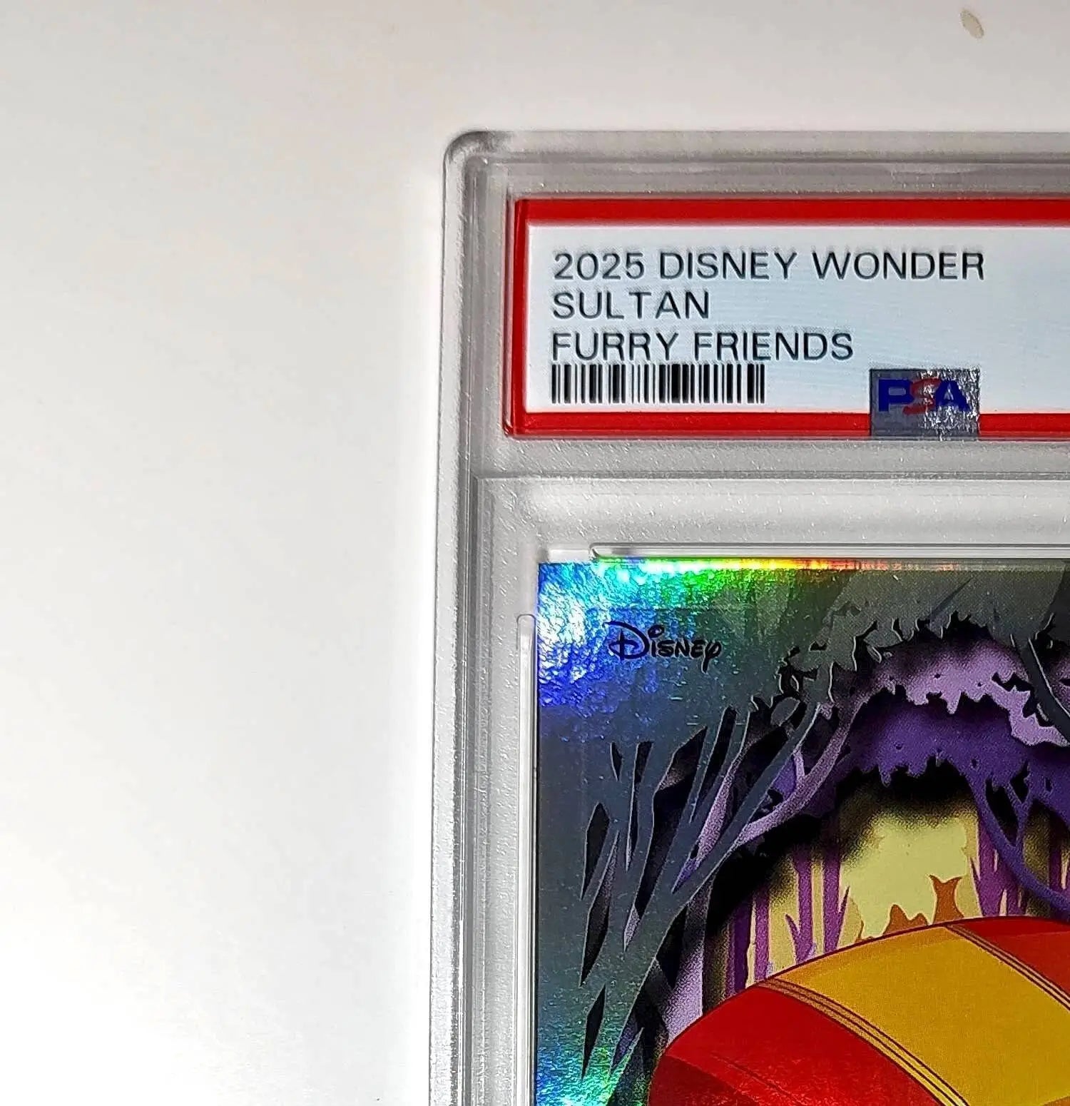 Sultan 2025 Topps Disney #FF-11 Furry Friends Card Beauty and the Beast PSA 10 - Non-Sports Card Single