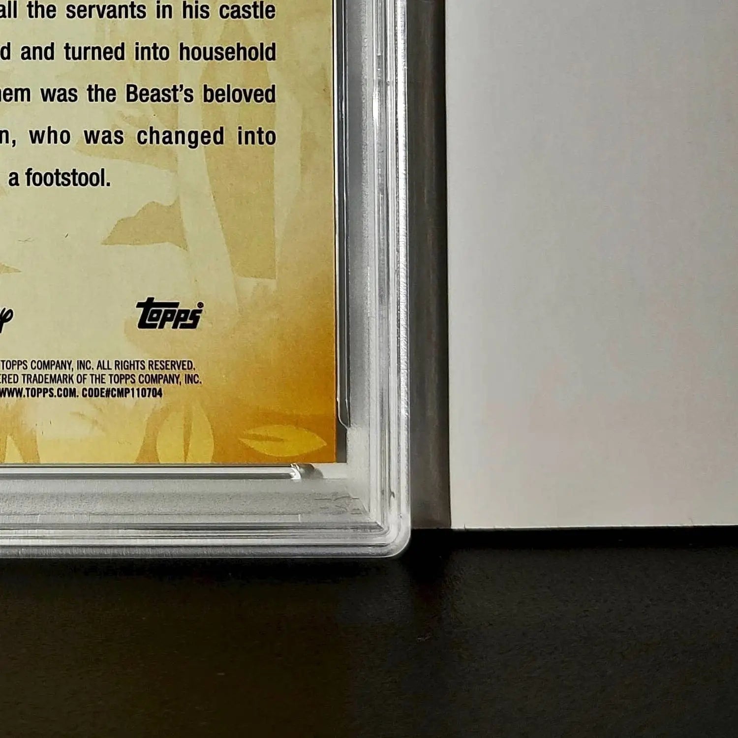 Sultan 2025 Topps Disney #FF-11 Furry Friends Card Beauty and the Beast PSA 10 - Non-Sports Card Single