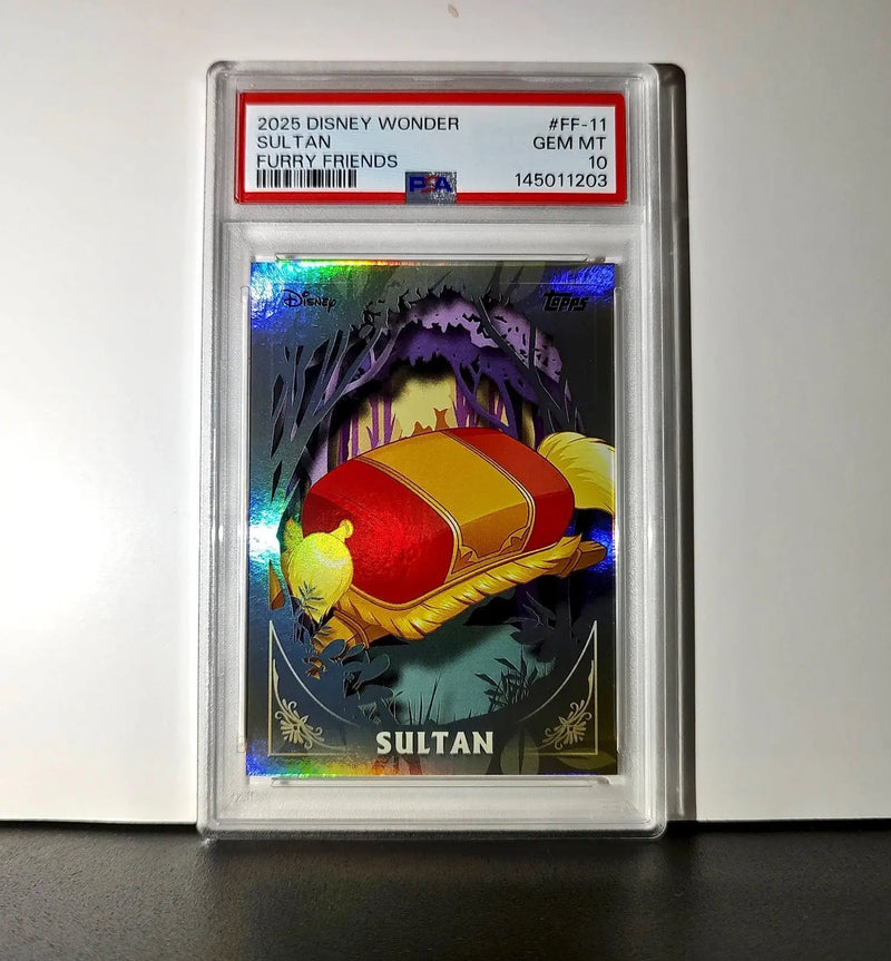 Sultan 2025 Topps Disney #FF-11 Furry Friends Card Beauty and the Beast PSA 10 - Non-Sports Card Single
