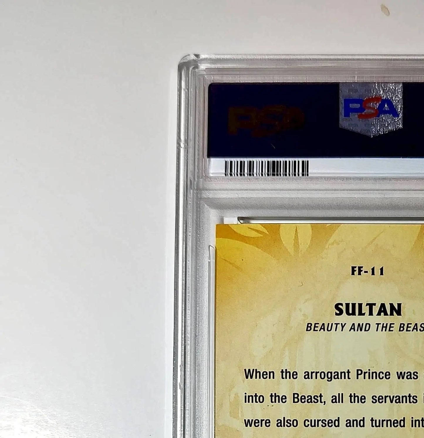 Sultan 2025 Topps Disney #FF-11 Furry Friends Card Beauty and the Beast PSA 10 - Non-Sports Card Single