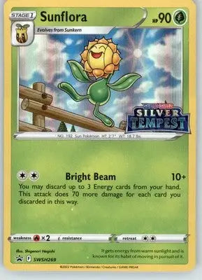 Sunflora - (Prerelease) - SWSH: Sword & Shield Promo Cards - NM - SWSH269 - Pokémon Card Single