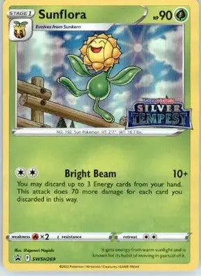 Sunflora - Prerelease - SWSH: Sword & Shield Promo Cards - SWSH269 - Holo LP - Pokémon Card Single